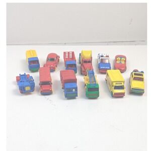 Masito Diecast Car Lot My Very‎ First Wheels Lot of 12 Blue Yellow Red Green